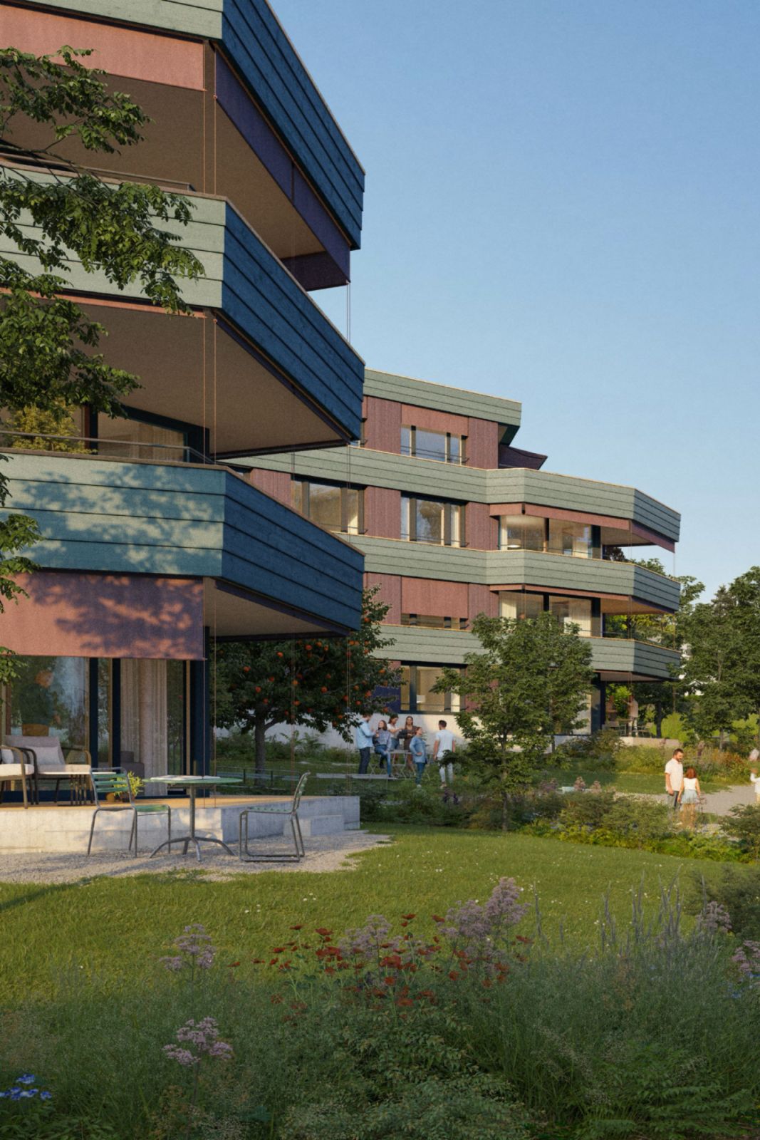 Wohnen Neuwiesen, Meilen, 1. Preis